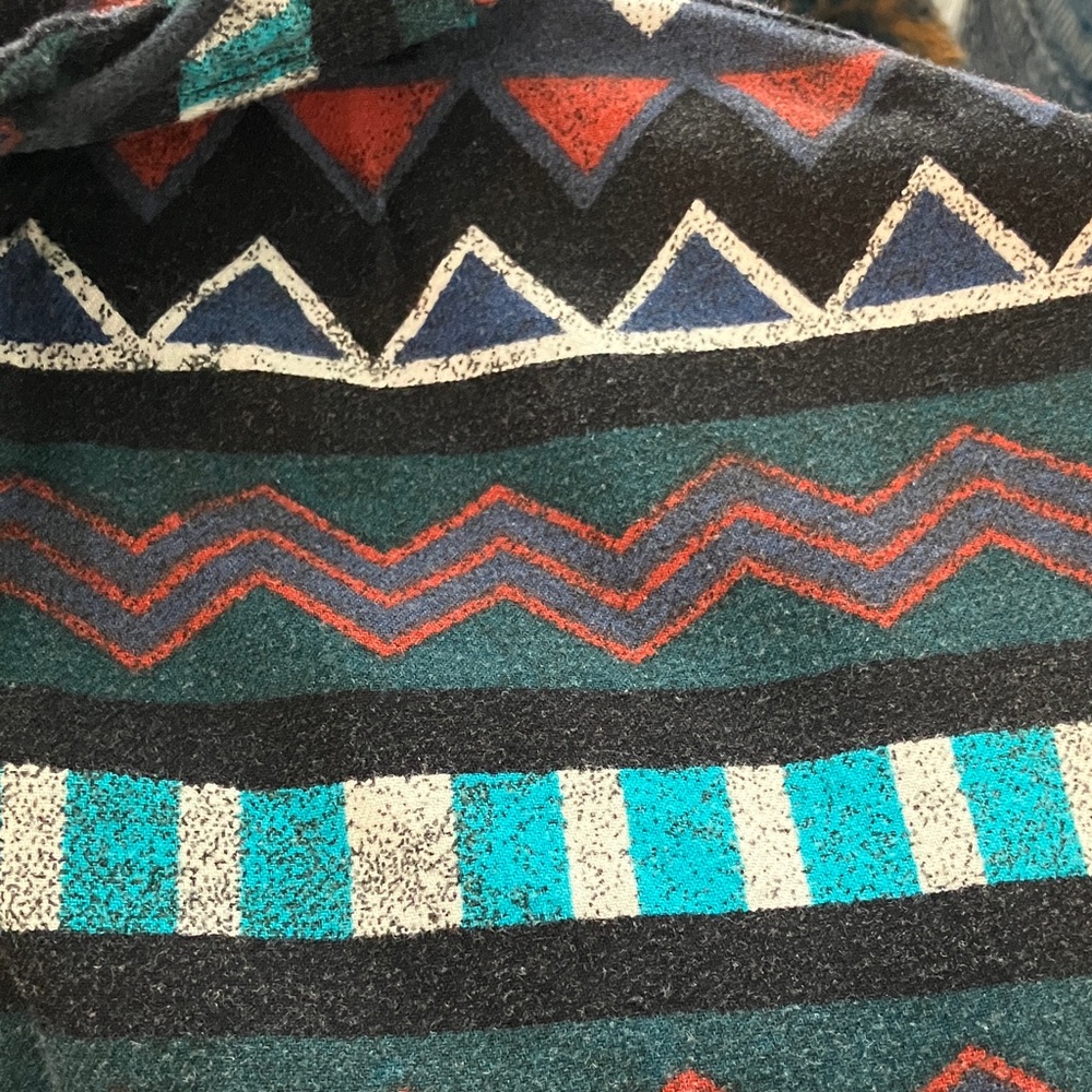 H&M Multicolor Patterned button down/jacket - Picture 3 of 4